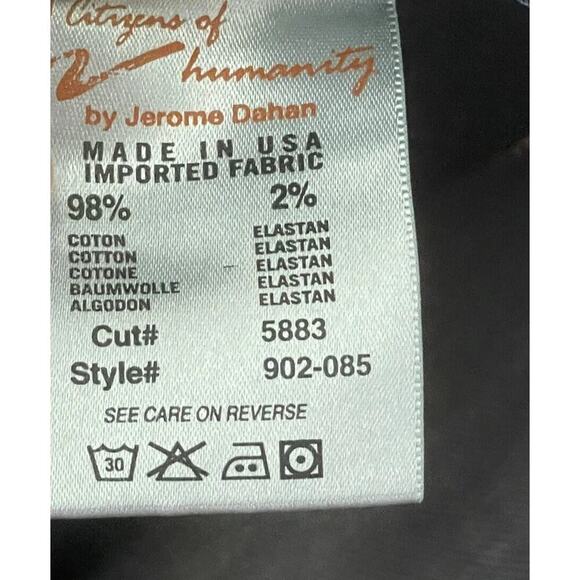 Citizens Of Humanity Size 27 Dark Wash Bermuda Jean Shorts Modest Denim Travel - Picture 6 of 6